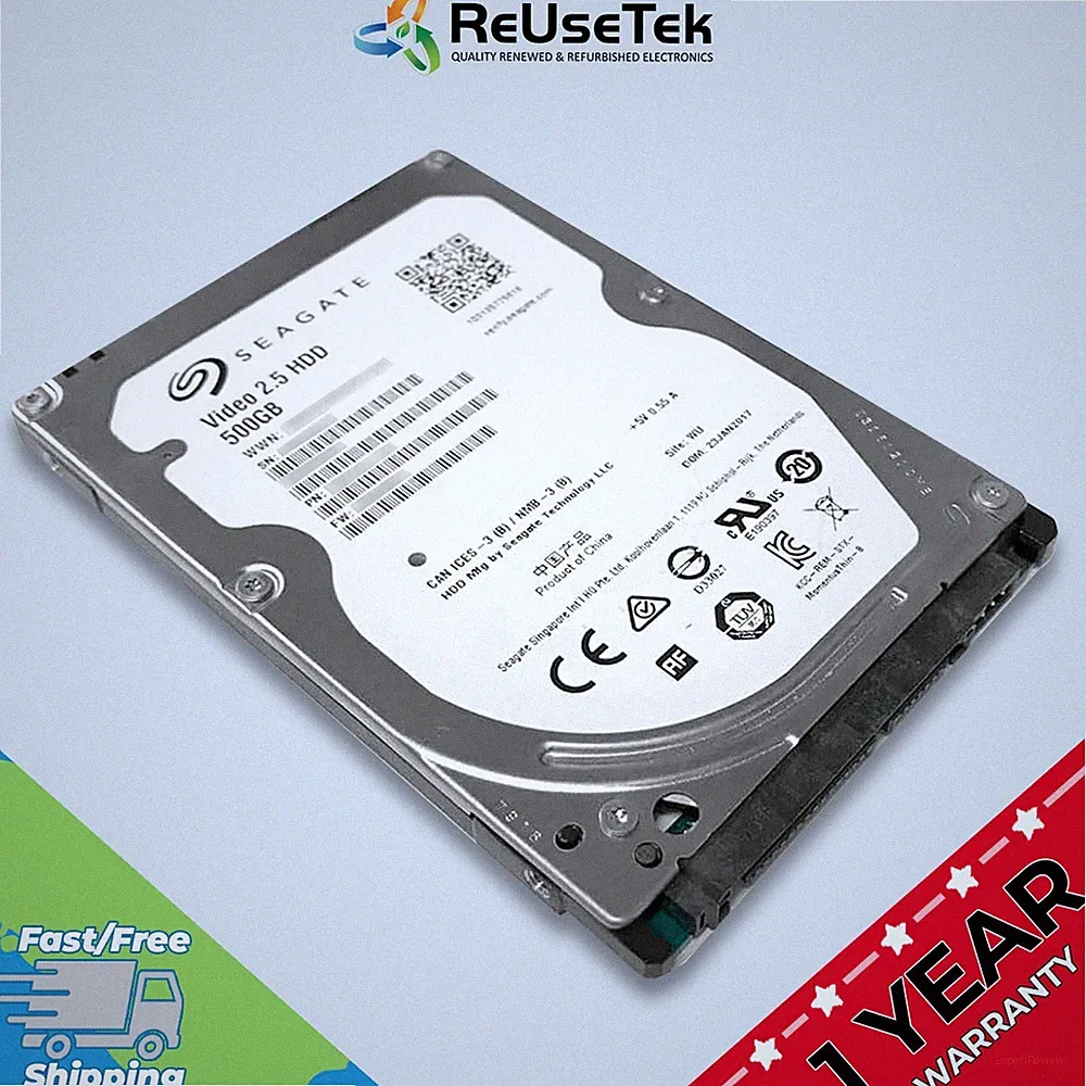 320GB - 1TB 2.5" SATA HDD (7mm) Mixed Major Brand/Speed/Model Laptop Hard Drive