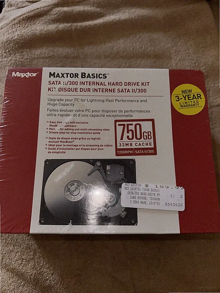 32 MB Internal Hard Drive