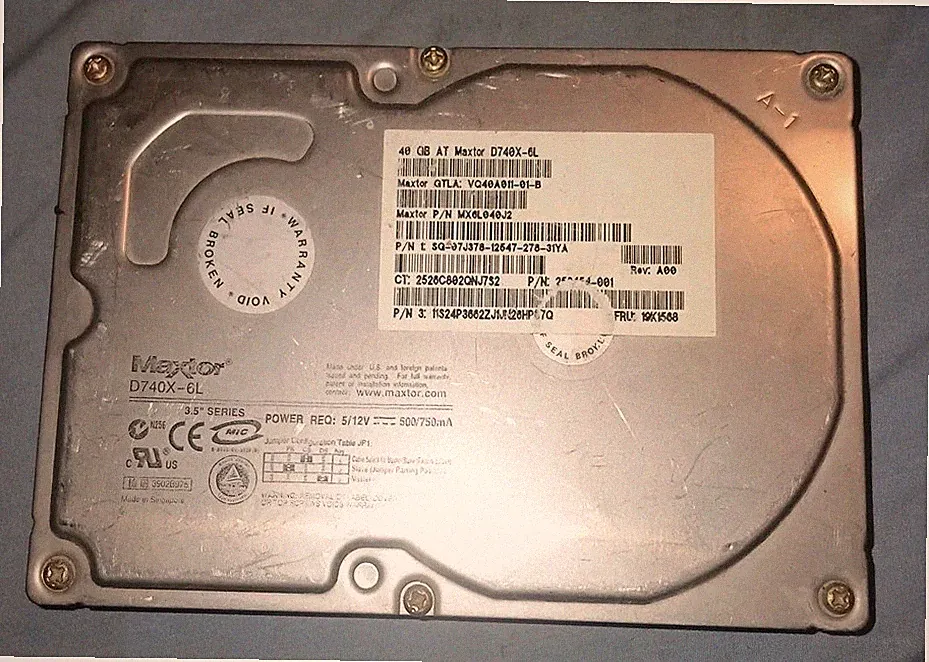 Maxtor D740x-6L 80 GB 3.5 Series Internal Hard Drive - FREE SHIPPING