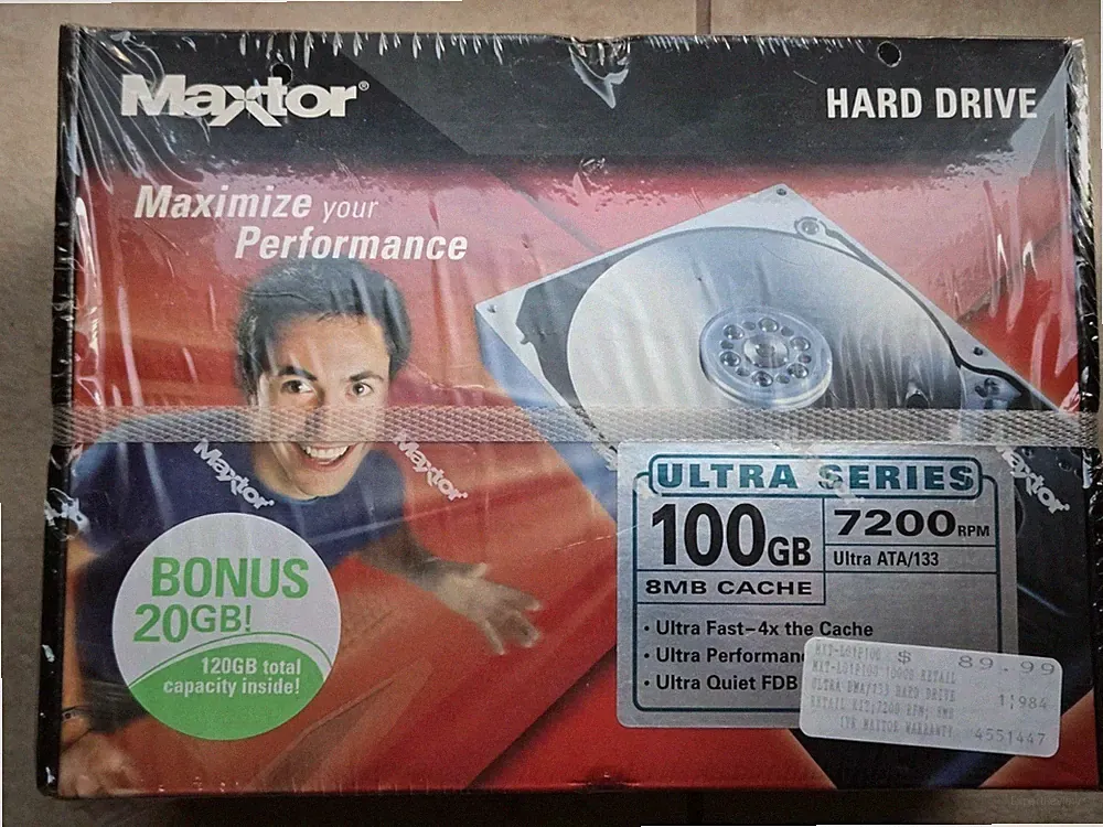 internal hard drive