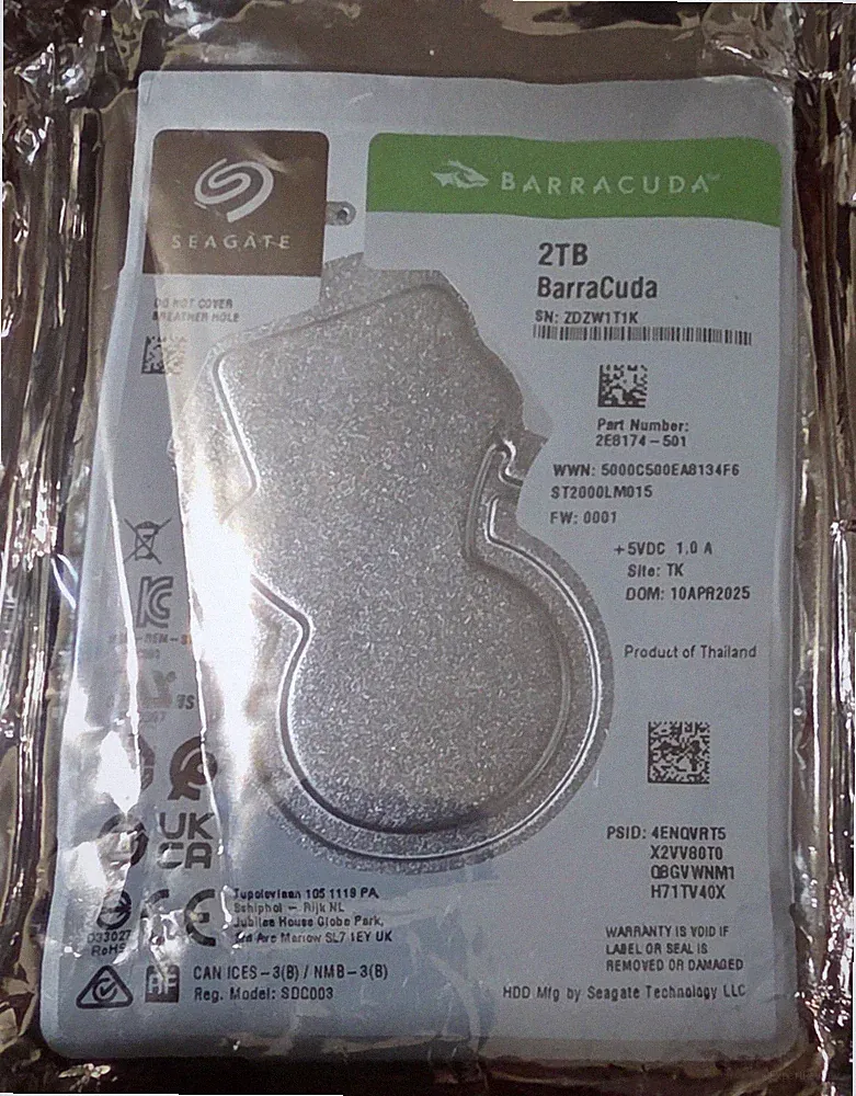 NEW 2TB Seagate Barracuda SATA Internal,5400 2.5 inch ST2000LM015 Hard Drive HDD
