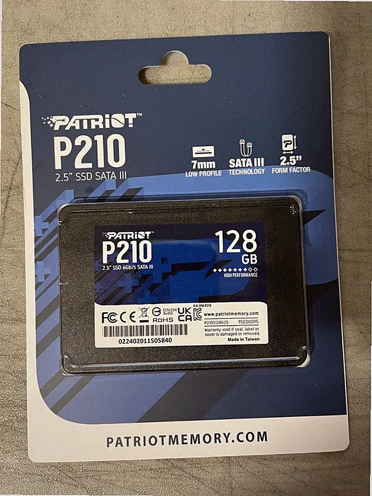 P210 SATA 3 128GB SSD 2.5 Inch Internal Solid State Drive - P210S128G25
