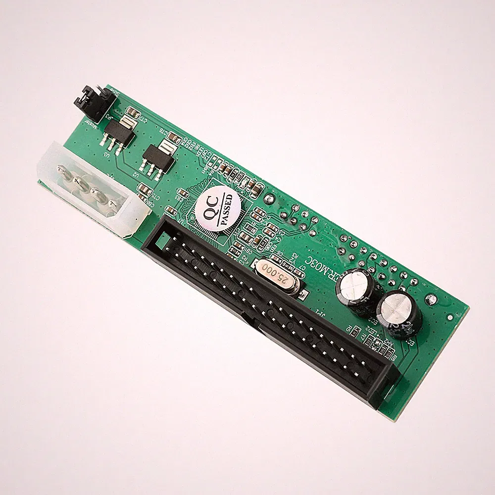 PATA IDE to Serial ATA SATA Adapter Converter Card for 3.5/2.5 HDD DVD 7+15 Pin