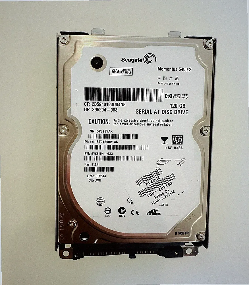 Seagate Momentus 5400.2 120GB Internal Hard Drive 5400RPM 2.5" (ST9120821AS)