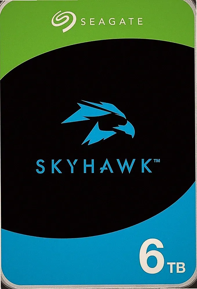 Seagate Skyhawk 6TB Video Internal Hard Drive HDD – 3.5 Inch SATA 6Gb/s 256MB