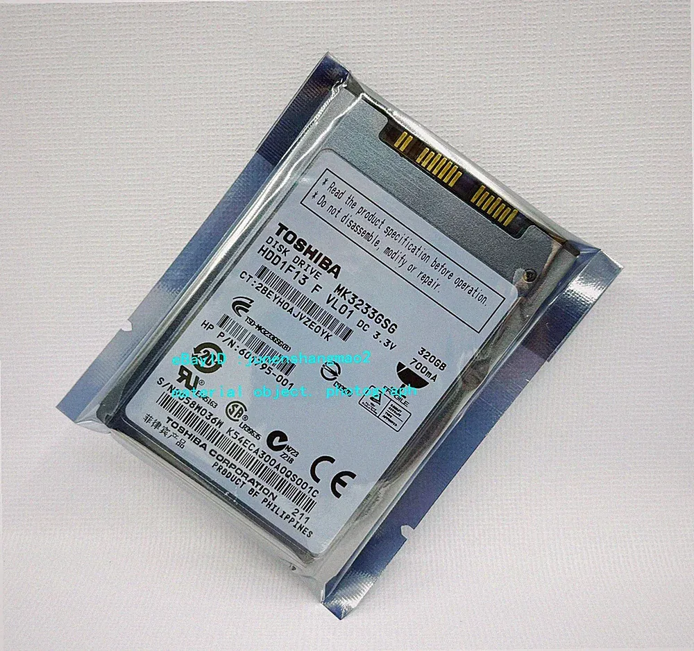 Toshiba 320GB 5400rpm MK3233GSG 1.8-inch SATA Hard Drive1F13