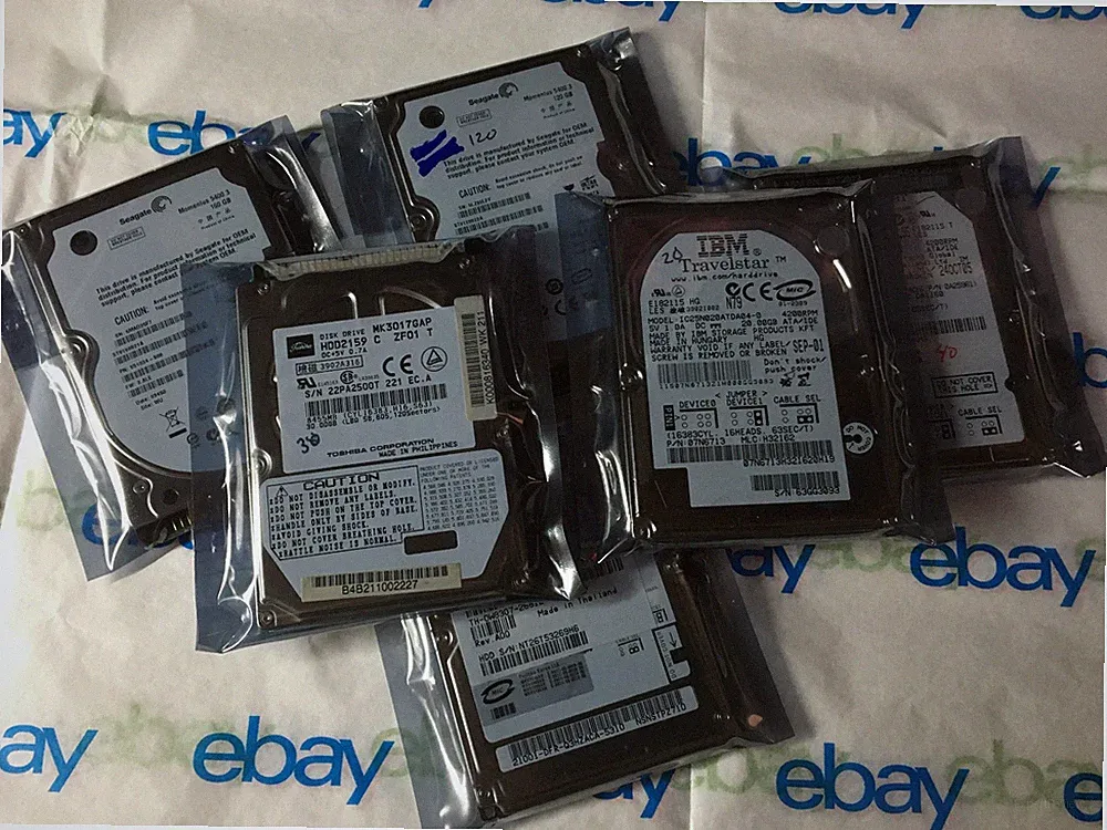 Various 2.5" IDE/ATA Laptop Hard Drives - Wiped and Tested - Ready for use!