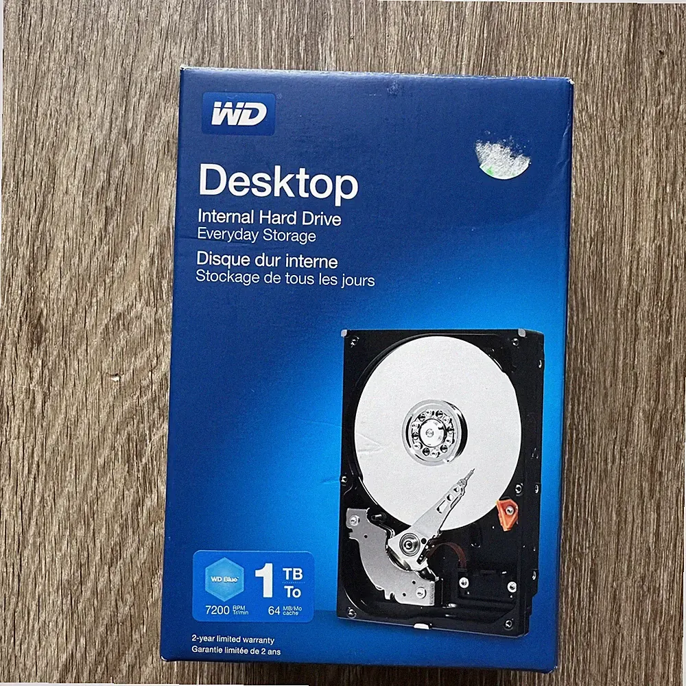 WD Mainstream 1TB Internal Hard Drive for Desktops 64MB Cache