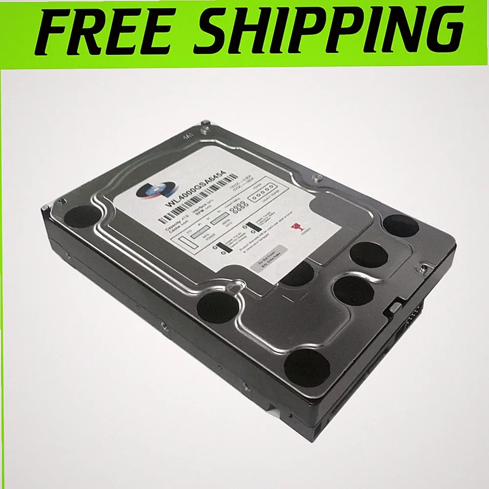 WL 4TB Surveillance Internal Hard Drive - 64MB Cache**